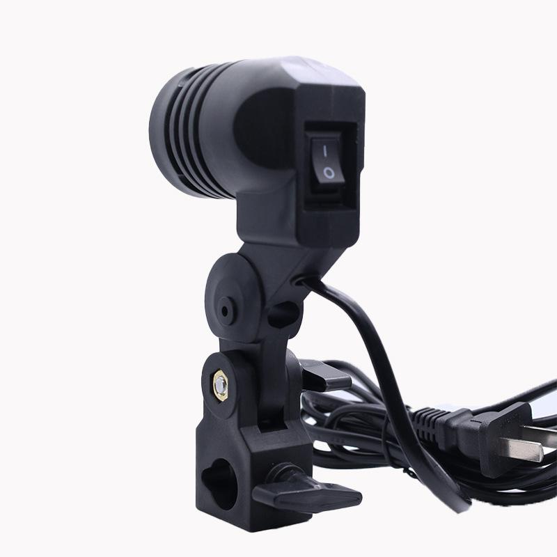 Photography Umbrella Light - Cabo Preto de 1,8M com Soquete