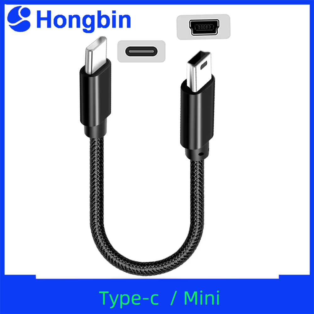 Photograph Mp3 - Cabo Tipo C para Mini USB