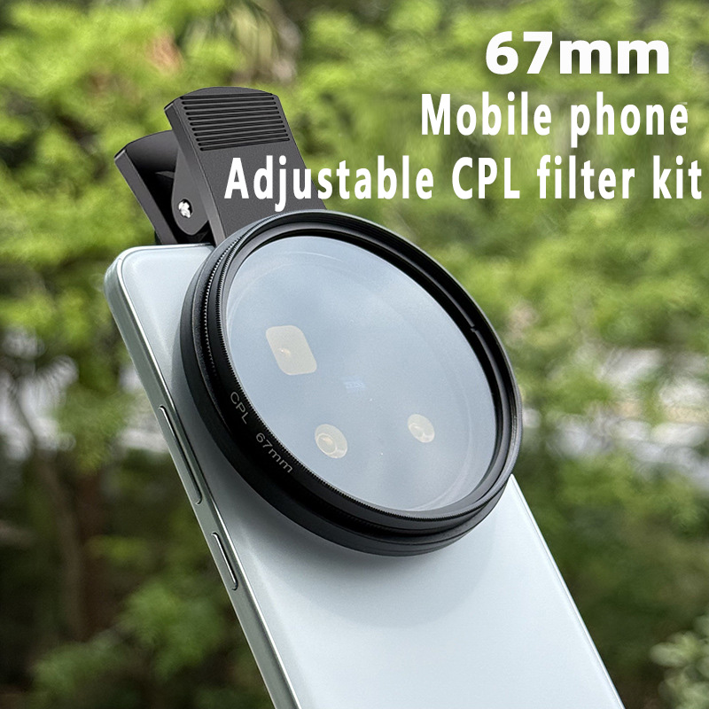 Photography Is - Conjunto de Filtros CPL 67mm 52mm