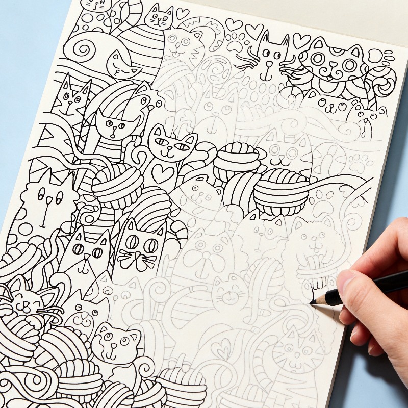 Photography Book - Livro de Colorir de Desenhos em