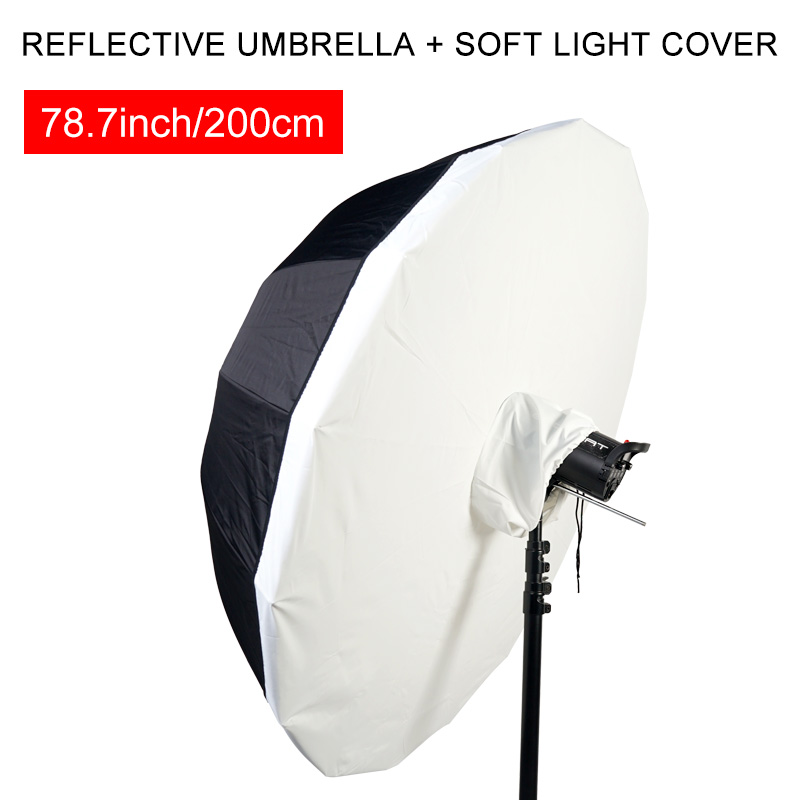 Guarda-chuva com difusor refle - Photography Umbrella Diffuser avaliação e preço