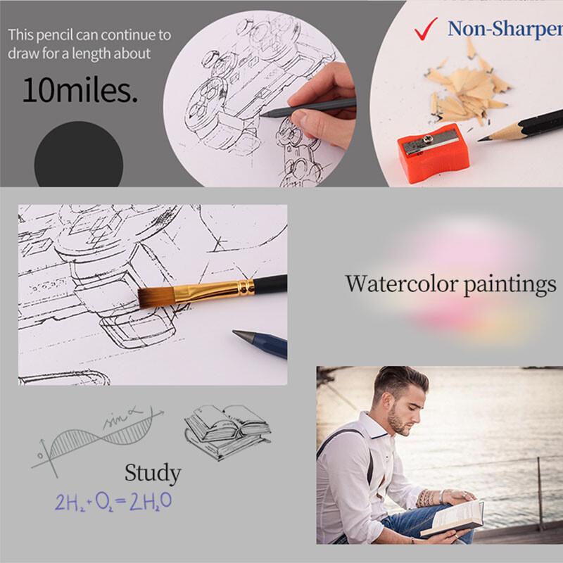 Conjunto de 39 Peças de Lápis  - Photography Kit avaliação e preço
