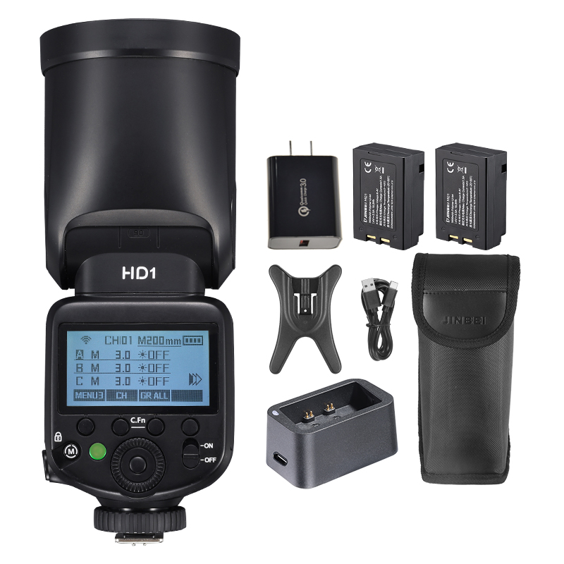 Kit de Flash para Câmera JINBE - Photography Kit avaliação e preço