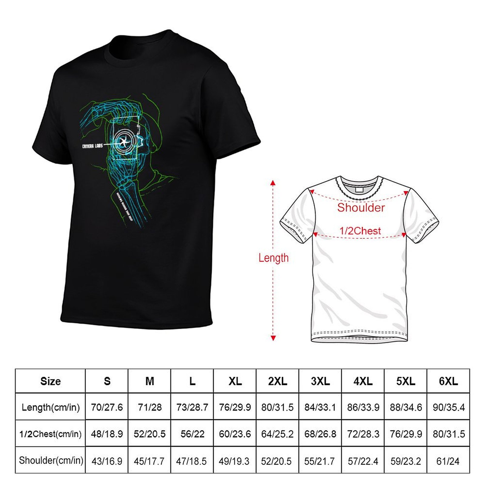 Camiseta Cameralabs Photograph - Photography X Ray avaliação e preço