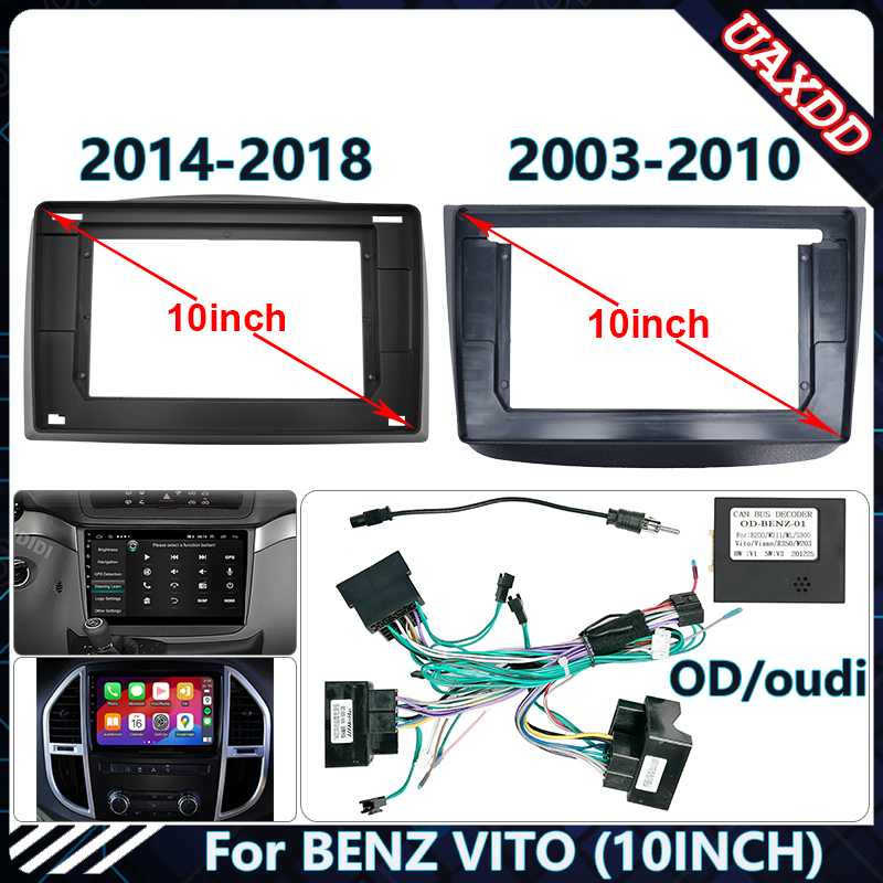 Para BENZ VITO 2003-2018, Tela - Photograph Mp3 avaliação e preço