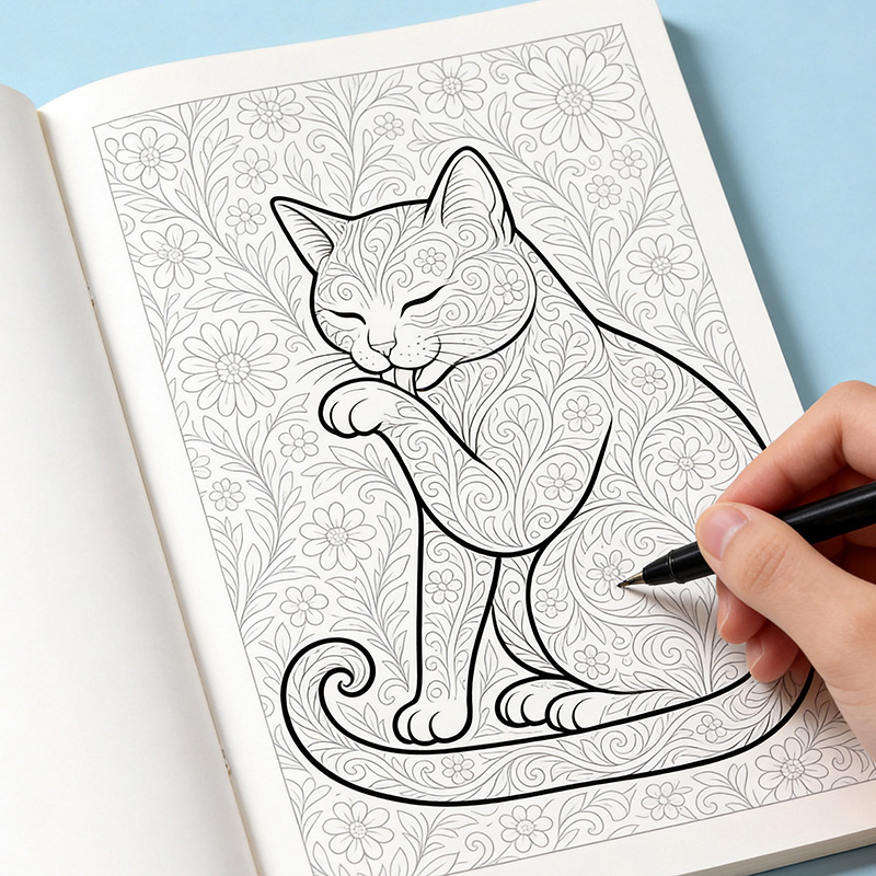 Um livro de colorir desenhado  - Photography Book avaliação e preço