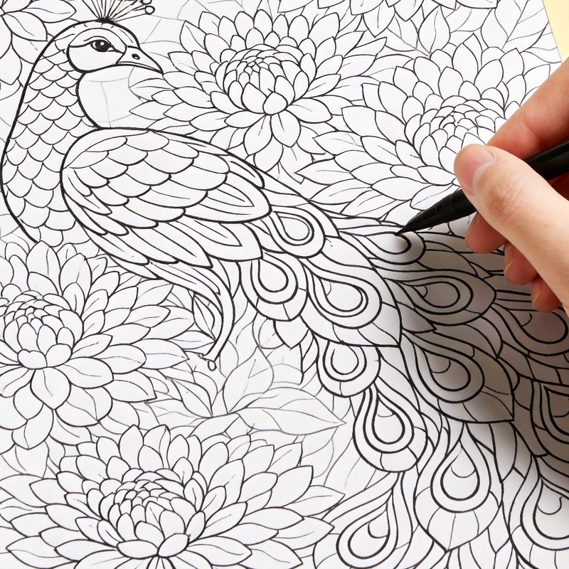 Um livro de colorir desenhado  - Photography Book avaliação e preço