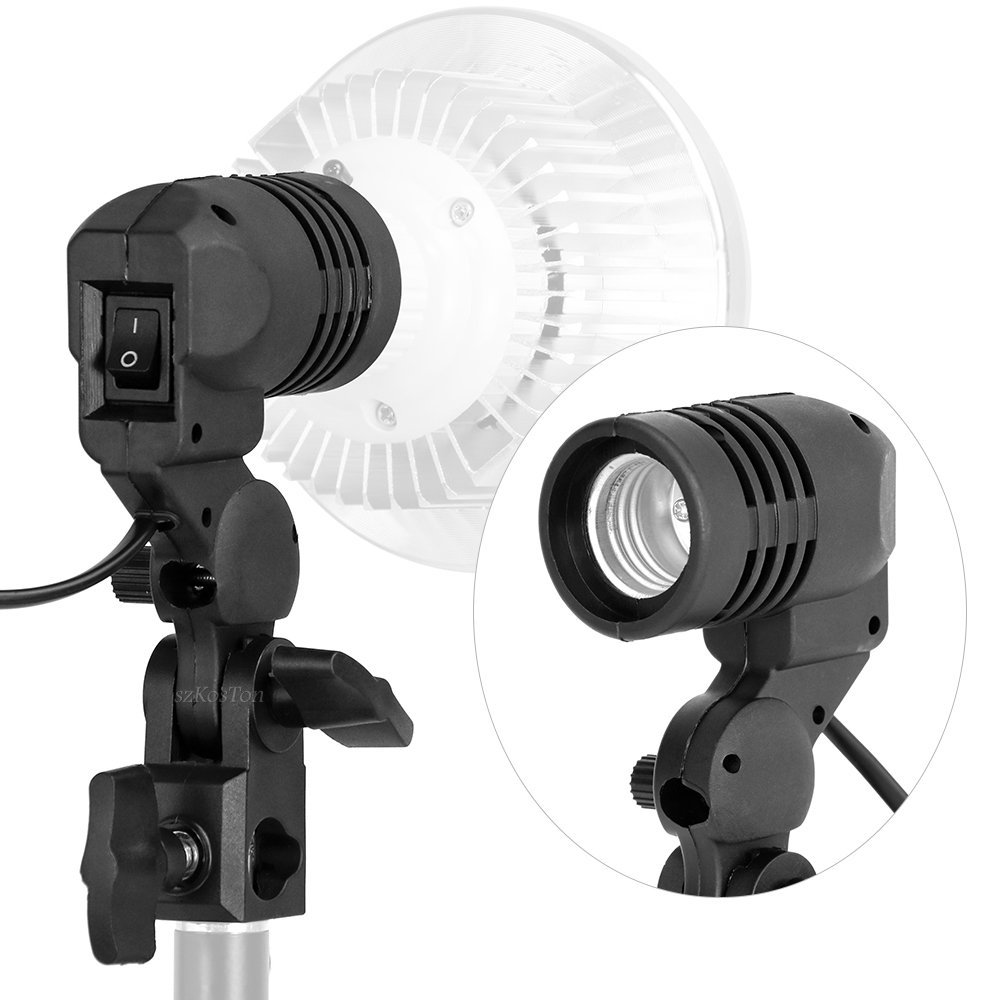 Suporte de lâmpada de cabeça ú - Photography Umbrella Light avaliação e preço
