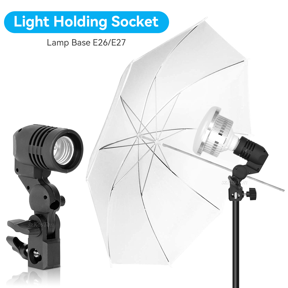 Suporte de lâmpada de cabeça ú - Photography Umbrella Light avaliação e preço