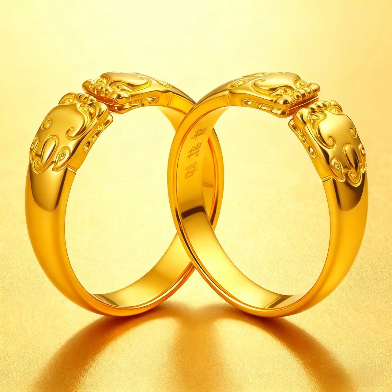 Anel aberto Pixiu para casal e - Photography Yellow avaliação e preço