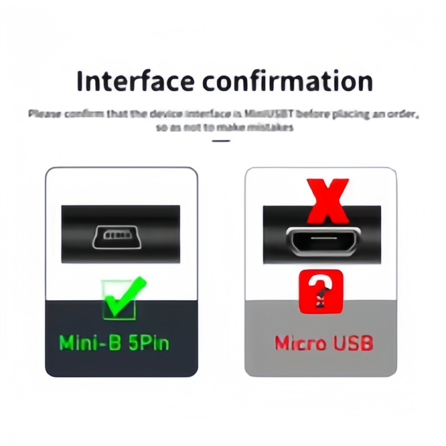 Cabo curto USB C para Mini USB - Photograph Mp3 avaliação e preço
