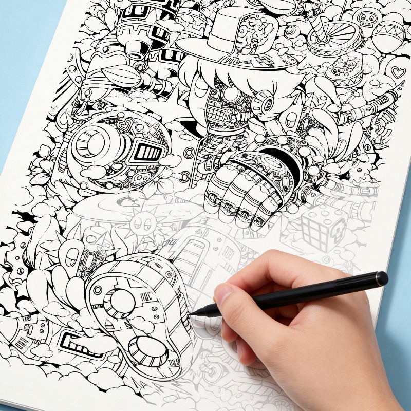 Livro de Colorir de Desenhos e - Photography Book avaliação e preço