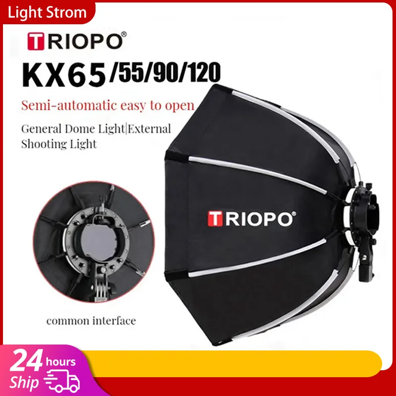 Triopo kx 65cm 90cm softbox oc - Photography Umbrella Light avaliação e preço