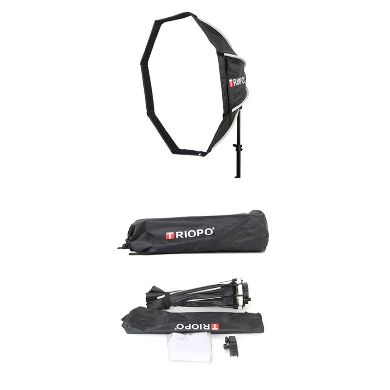 Softbox Octogonal TRIOPO KX 65 - Photography Umbrella Light avaliação e preço